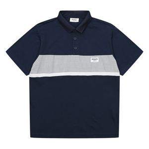 [에꼴리에]남아 절개 배색 카라 반팔 티셔츠 21B1417_NY