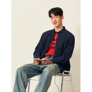[빈폴멘] 해링턴 윈드브레이커 네이비 (BC5439C20R)