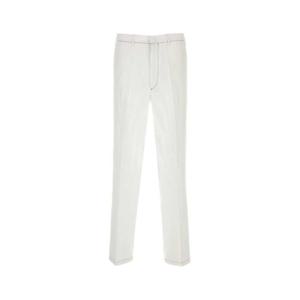 프라다 스트레이트 팬츠 UPA669SOOO11T7 F0009 WHITE