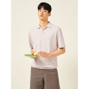 [빈폴멘] 오픈 칼라넥 반소매 티셔츠  베이지 (BC5542C21A)