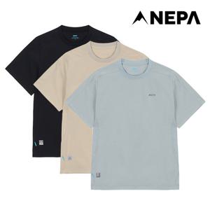 네파 남성 아이스테크쉘 우븐 라운드티셔츠 7L35331