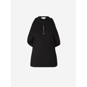 알렉산더 맥퀸 반팔 티셔츠 804191QLADW 1000BLACK Black