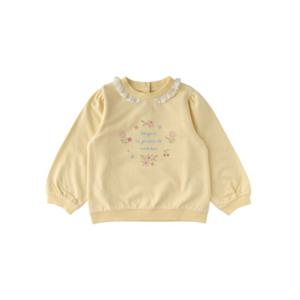 M밍크뮤D 25FW (YE)리본십자수스웨트셔츠 맨투맨 (35A1533406)