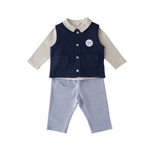 밍크뮤HB (NY)클래식베스SET상하복 (35A1261101)출산 백일  유아동선물 조끼