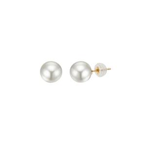 [티르리르]14K 골드 아우라 펄 핵진주 8mm 귀걸이 TESK4G21089S-8