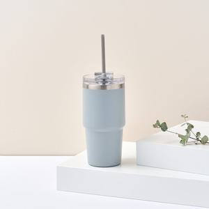 [모던하우스] TO GO 휴대하기 편리한 투웨이 리드 텀블러 600ml 그레이