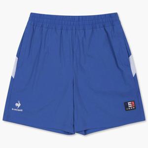 [르꼬끄 스포르티브]르꼬끄 루즈핏 배색 와펜 포인트 반바지 QP313FHP71 BLU