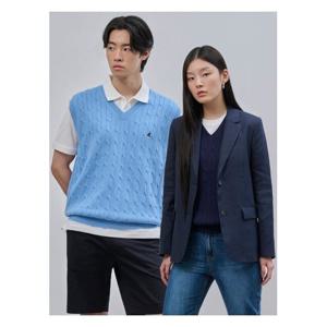 [빈폴멘]케이블 베스트  네이비 (BC4751C23R) .