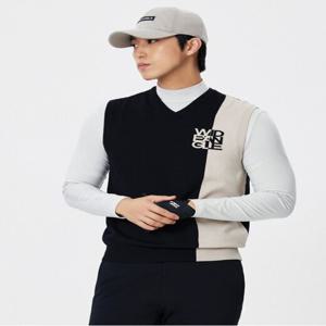 [와이드앵글]TO 와일드 블럭킹 브이넥 베스트 MWMU24K11