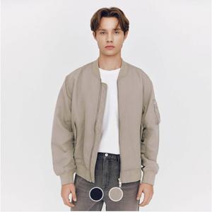 [지오다노]남성 간절기 오버핏 항공잠바 봄버 자켓 075507