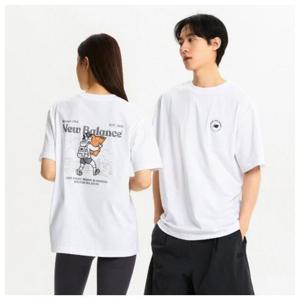 [뉴발란스]뉴발란스반팔티 TQK NBNEE21513-10 UNI NB Boy 트래블