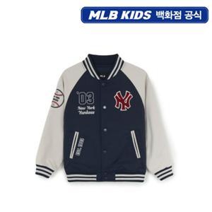 [MLB키즈PG] 스트릿 바시티 래글런 패딩점퍼 (7AJPV0254-50NYD)