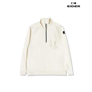 아이더 (DMW22241_W4) 남성 AIRBORNE HALF ZIP (에어본 하프집) 집업 티셔츠 (Vanilla)