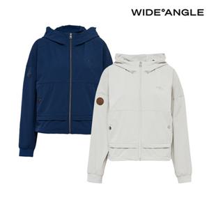 [와이드앵글] WWU25173 여성 CO 캐주얼 루즈핏 후디 자켓