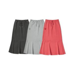 M 라이프워크바지 CQK LW243SK717 피그먼트워싱 MERMAID LONG SKIRT