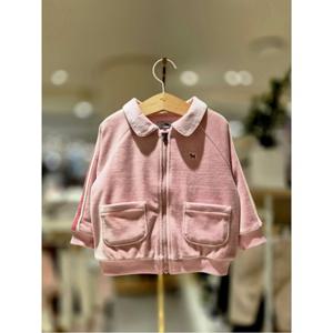 블루독베이비 10 25FW 신상 (PK)소프트 벨로아 집업B (45C143300341002)