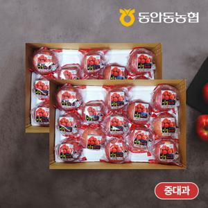 동안동농협 고당도 정품 세척 사과 3kg (14과내) x 2박스