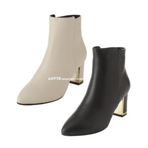 [엘칸토(여성화)]여성쿠션 7.0CM 포인트 앵클부츠 LCWA05U34C 블랙/아이보리