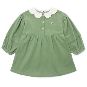 [블루독베이비]러블리 코듀로이 미니드레스 44A14-400-02
