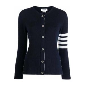 톰브라운 가디건 FKC002A00011415 Dark Blue