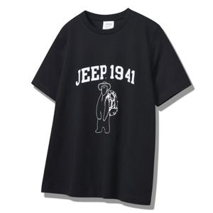 [지프]공용 큰지프 루즈핏 1941클래식 반팔 티셔츠 JP2TSU391