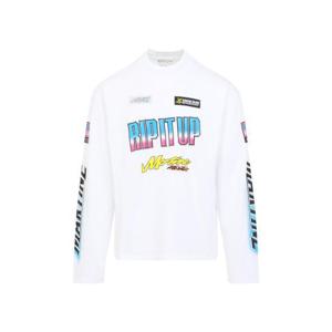 마틴로즈 긴팔 티셔츠 658JS03000N WHT WHITE BMX