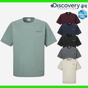 디스커버리 25SS 프레시벤트 우븐 반팔티셔츠 기능성 라운드 DXRS87053-JDGS