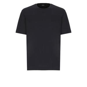에르메네질도제냐 반팔 티셔츠 UF360A9 F765B09 Blue