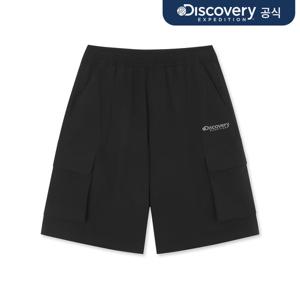 키즈 프레시벤트 경량 우븐 아노락 셋업 트레이닝 반바지 (BLACK)