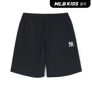 [MLB키즈 공식] 베이직 스포티브 트리코트 5부 팬츠 NY (Black) 7ASMB0753-50BKS