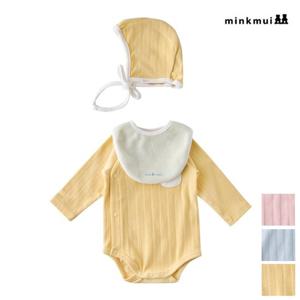 [밍크뮤]YE 리틀마카롱SET바디슈트(3종택1) 35970-040-02 [백일/돌/출산선물]