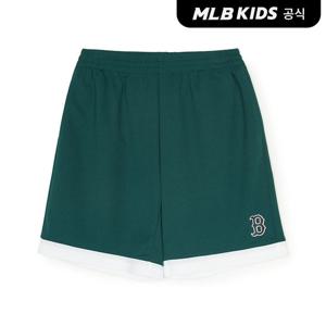 [MLB키즈 공식] 바시티스포티브 반바지 BOS (Peacock green) 7ASPV0353-43PGS