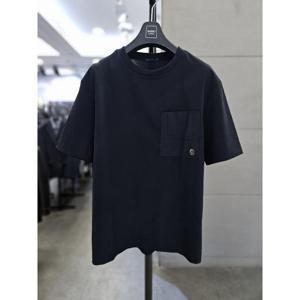 바쏘옴므 세이브존03 바쏘옴므 네이비 포켓 COOL매쉬 스판 반팔 티셔츠 WSAGY2KR98A