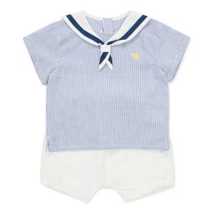 [블루독베이비]BL)마린크루넥 상하세트 45313-610-11