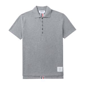 25SS 톰브라운 센터백 스트라이프 폴로 셔츠 라이트그레이 MJP042A 00050 055