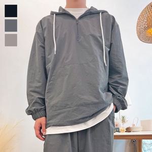 [리빌모아]남자 루키 후드 반집업 아노락 티셔츠 5C-TSA-Q087-그