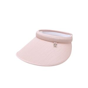 닥스 골프 여성 25SS PREMIUM 핑크 플리츠 핀바이저 DNHE5E521P1