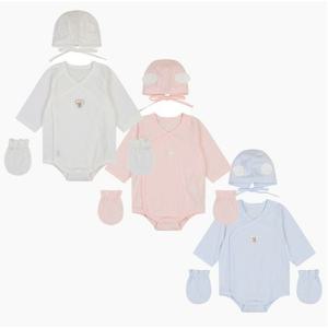 [압소바]돌돌 모달배냇슈트(모자,손싸개) A2B10107-G