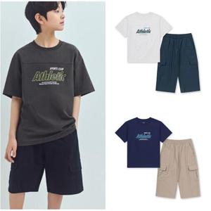 탑텐키즈 MKF2IP1205 에코쿨링 반팔티수퍼스트레치 7부셋업