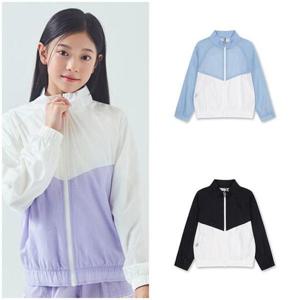 탑텐키즈 MKF2JJ3012 공용 메쉬안감 컬러블록 바람막이점퍼