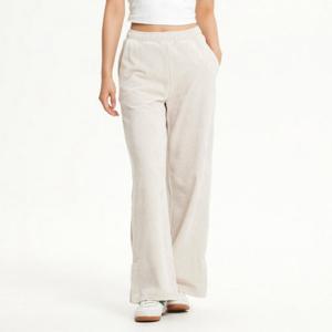 뉴발란스바지 KQJ NBMLE4W922-64 WOMEN 벨루아 골지 와이드팬츠