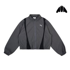 [푸마키즈] 여아 액티브 크롭 바람막이_PK53JF401