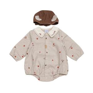 [압소바]메이슨체크우주복(모자) A2522306-.