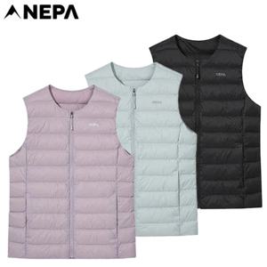 네파[택가 169.000원](7L61302) 여성 가을겨울 레타 라운드넥 경량 다운조끼 베스트
