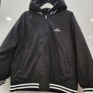 애플핑크 HC07 패딩 블랙 바시티  화섬 점퍼 JBF0T601BSB