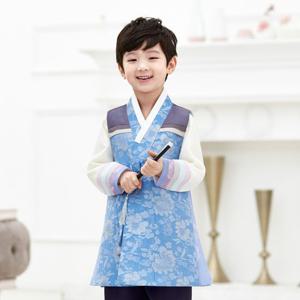[한예빔]한예빔 HB5036 베리블라썸 남아한복 아동한복