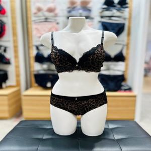 [보디가드] 블랙 레오파드 호피 브라 햄팬티 셋트 BGWBA801 BGWBA801