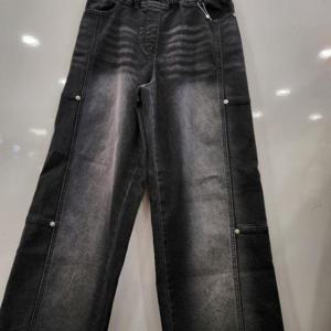 애플핑크 HC07 유틸리티 워싱 데님팬츠 APP9U516GSB