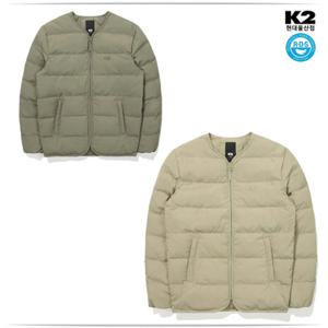 K2 양말증정 남성 간절기 U넥 경량 슬림 다운 U24581