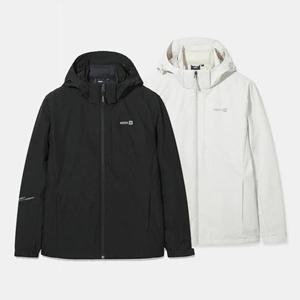 네파 남성 가을 겨울 경량다운 내피 탈부착 점퍼 마운틴 3 IN 1 방풍자켓 7L50602C01
